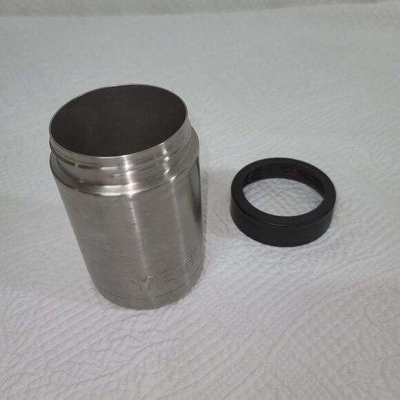 Yeti Colster Can Insulator 12oz Can Cooler Stainless Steel Silver - Picture 5 of 5